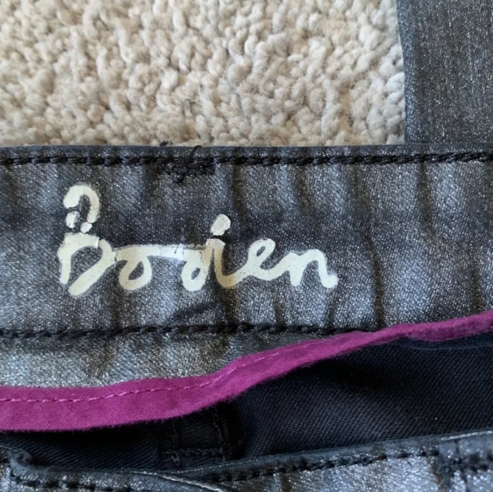 💫2 for $40 💫 Boden Metallic Skinny Jeans Women's size 5 Sparkly Black - Picture 12 of 12